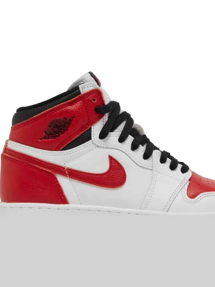 Кроссовки Air Jordan 1 Retro High OG GS Heritage — изображение 2 из 8, красный
