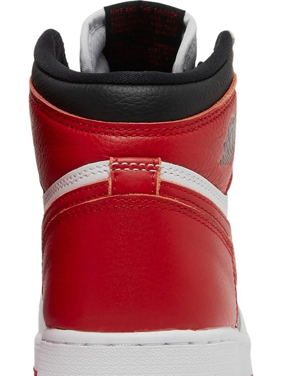 Кроссовки Air Jordan 1 Retro High OG GS Heritage — изображение 7 из 8, красный