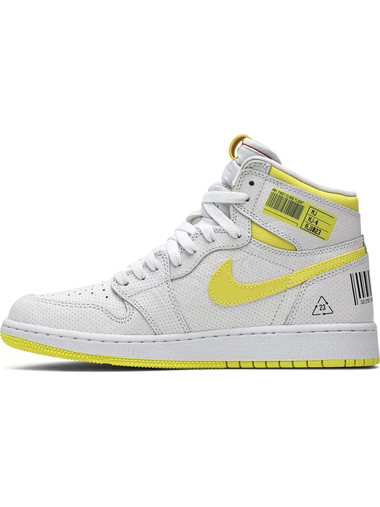 Кроссовки Air Jordan 1 Retro High OG GS First Class Flight — изображение 3 из 8, белый