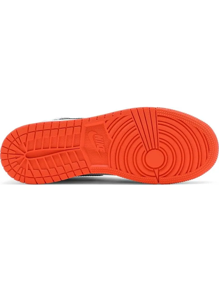 Кроссовки Air Jordan 1 Retro High OG GS Electro Orange — изображение 4 из 8, оранжевый