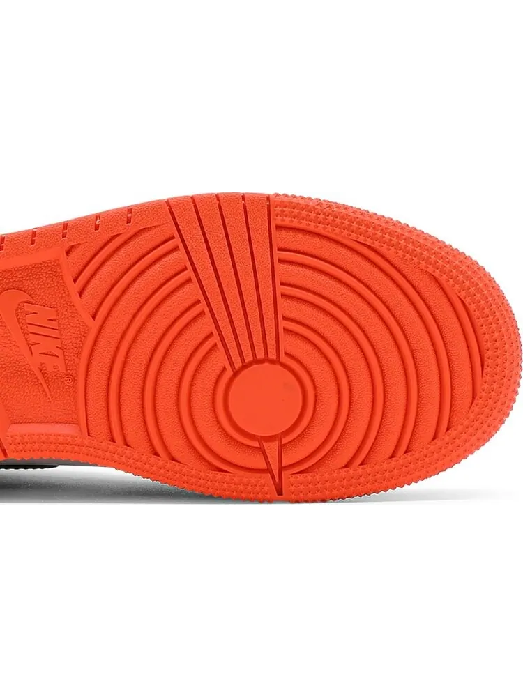 Кроссовки Air Jordan 1 Retro High OG GS Electro Orange — изображение 5 из 8, оранжевый