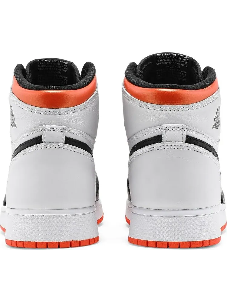 Кроссовки Air Jordan 1 Retro High OG GS Electro Orange — изображение 6 из 8, оранжевый