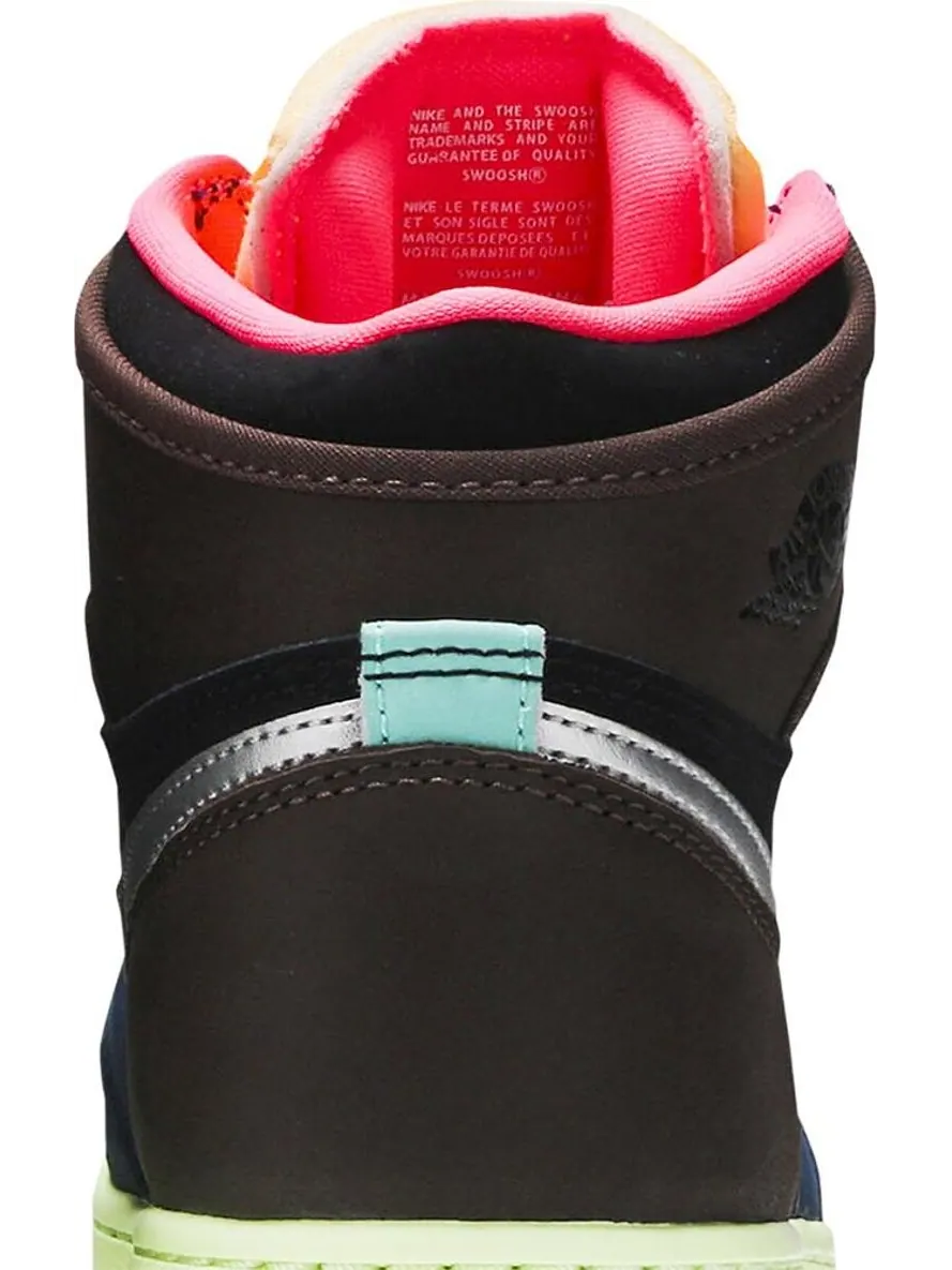 Кроссовки Air Jordan 1 Retro High GS Tokyo Bio Hack — изображение 7 из 8, мульти
