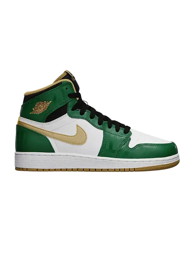 Кроссовки Air Jordan 1 Retro High OG GS 'Celtics' — изображение 1 из 1, зеленый