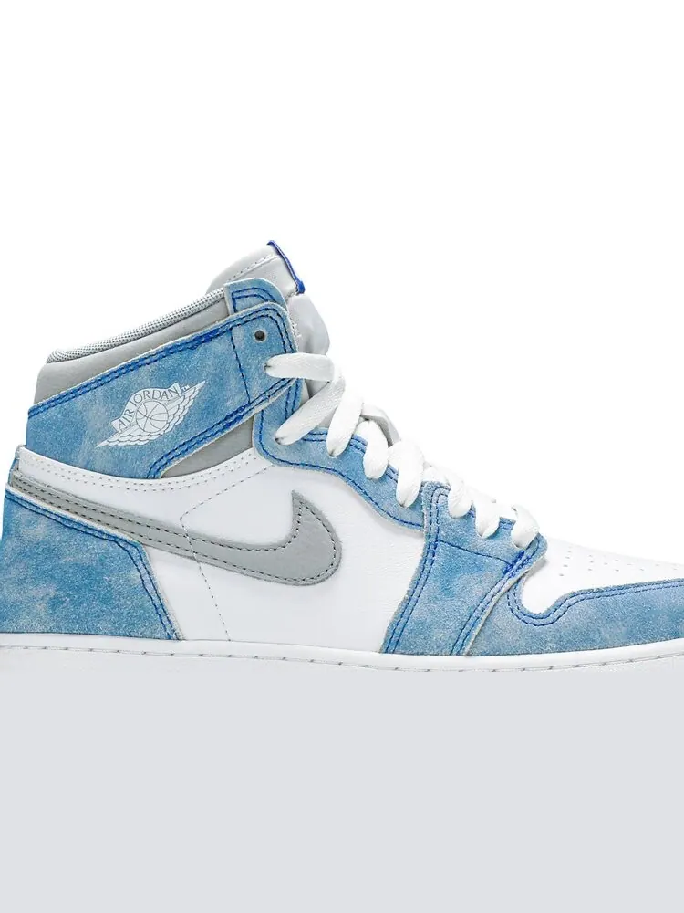Кроссовки Air Jordan 1 Retro High OG GS Hyper Royal — изображение 2 из 8, синий