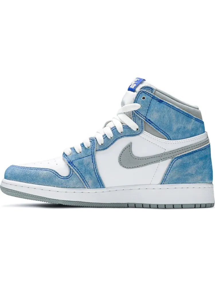 Кроссовки Air Jordan 1 Retro High OG GS Hyper Royal — изображение 3 из 8, синий