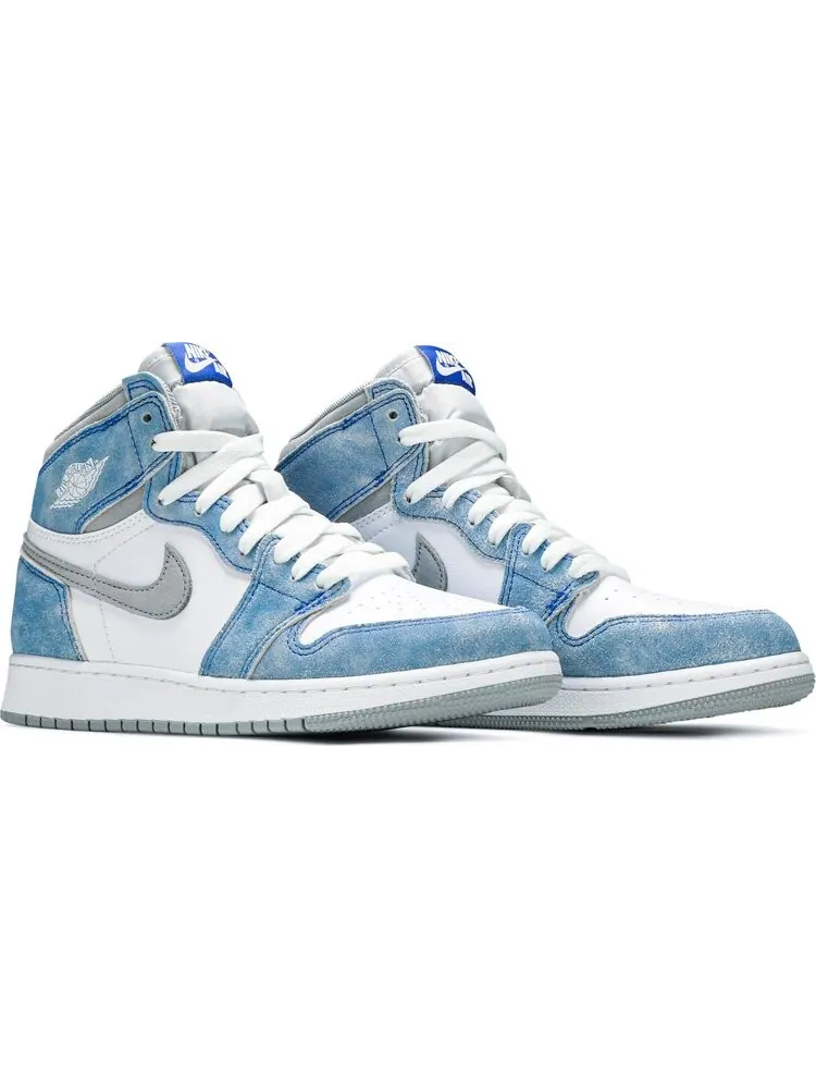 Кроссовки Air Jordan 1 Retro High OG GS Hyper Royal — изображение 8 из 8, синий