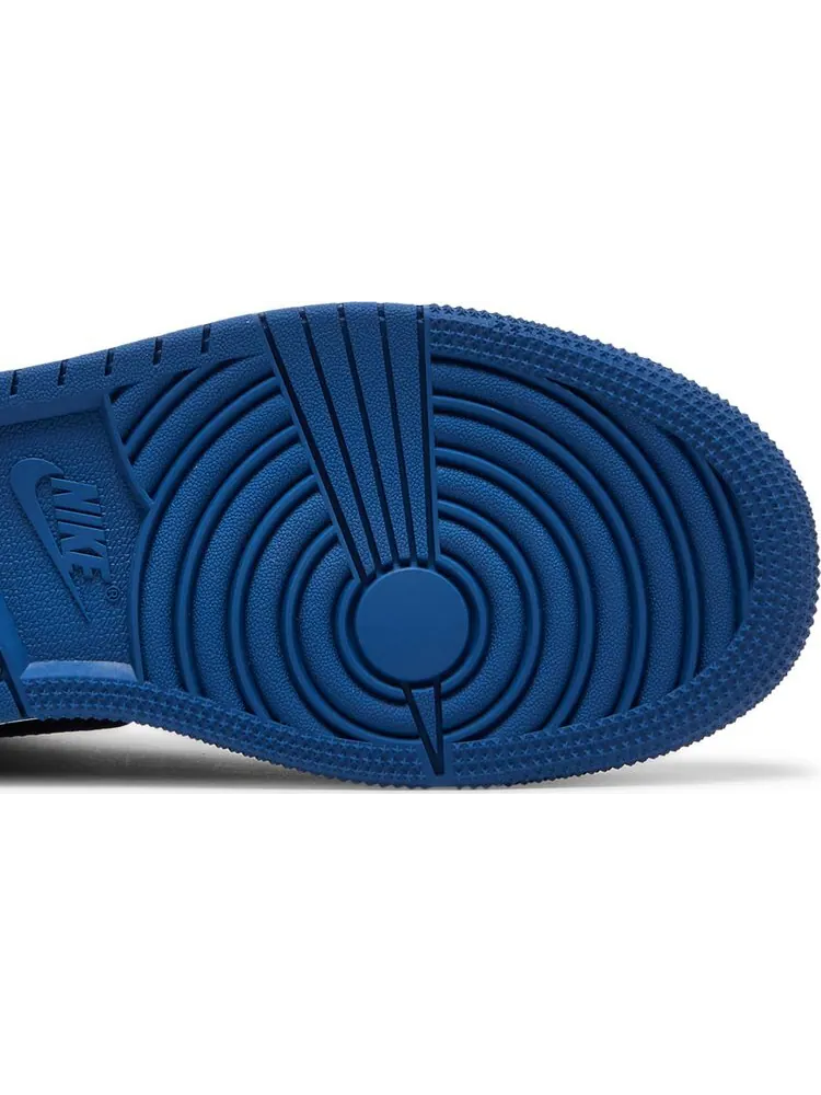 Кроссовки Air Jordan 1 Retro High OG GS Dark Marina Blue — изображение 5 из 8, синий