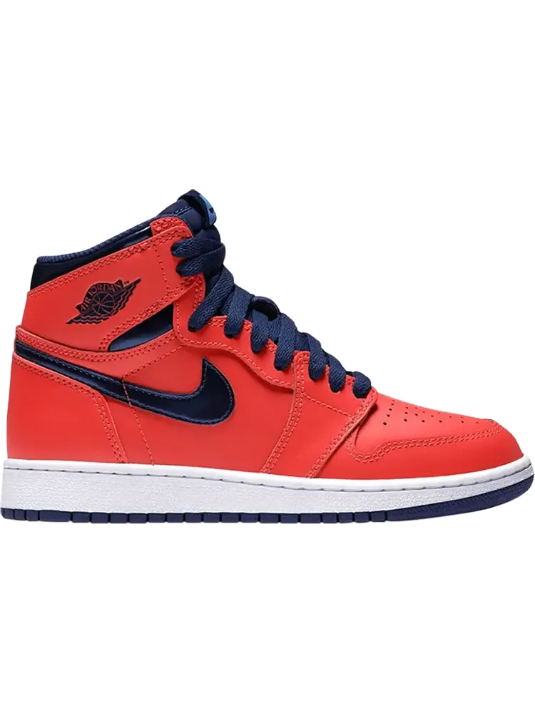 Кроссовки Air Jordan 1 Retro BG Letterman — изображение 1 из 6, оранжевый