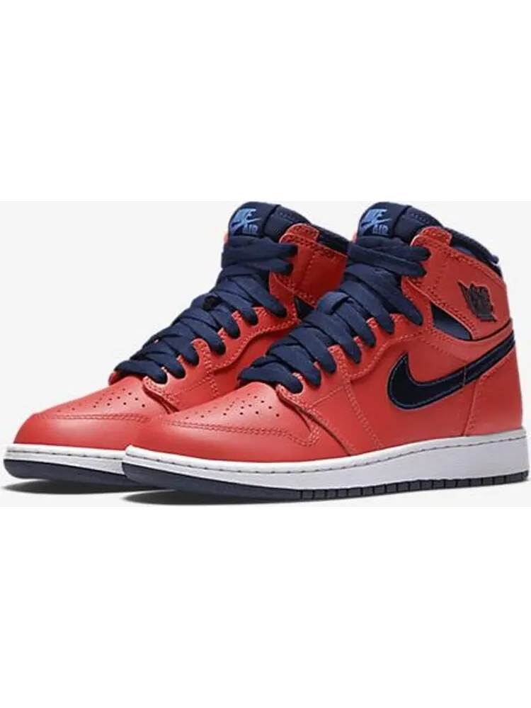 Кроссовки Air Jordan 1 Retro BG Letterman — изображение 2 из 6, оранжевый