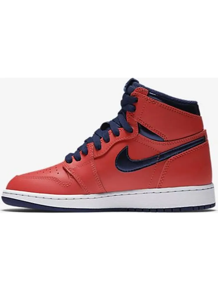 Кроссовки Air Jordan 1 Retro BG Letterman — изображение 3 из 6, оранжевый