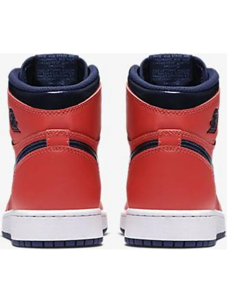 Кроссовки Air Jordan 1 Retro BG Letterman — изображение 5 из 6, оранжевый