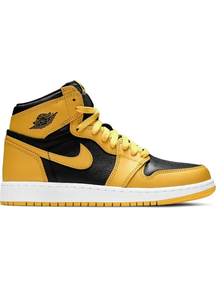 Кроссовки Air Jordan 1 Retro High OG GS Pollen — изображение 1 из 8, желтый