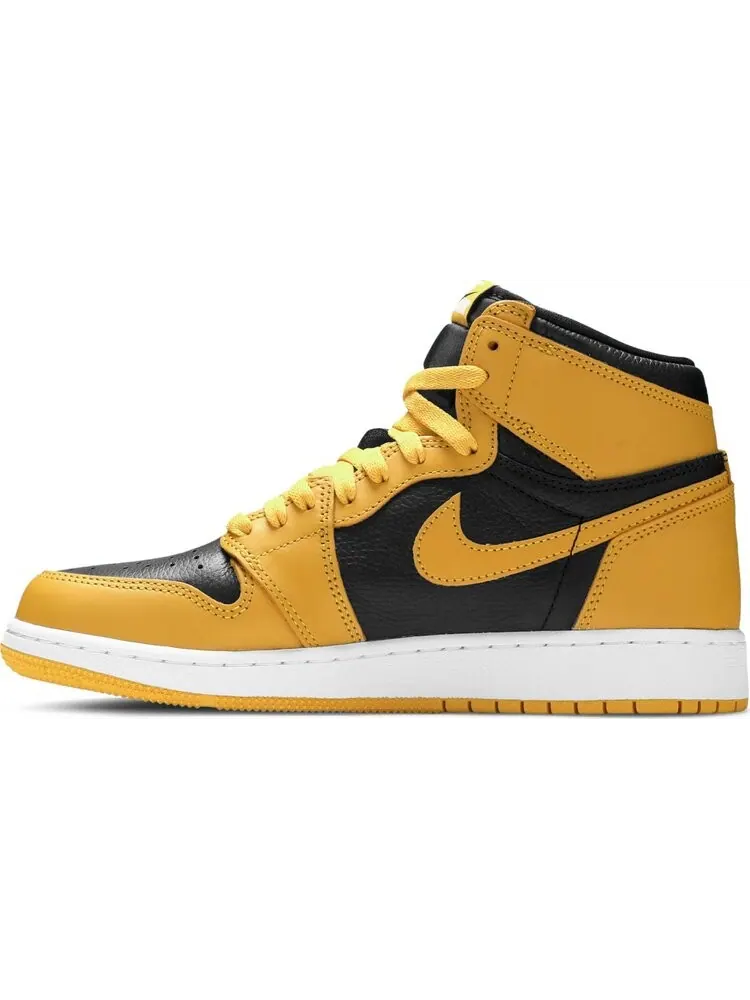 Кроссовки Air Jordan 1 Retro High OG GS Pollen — изображение 3 из 8, желтый
