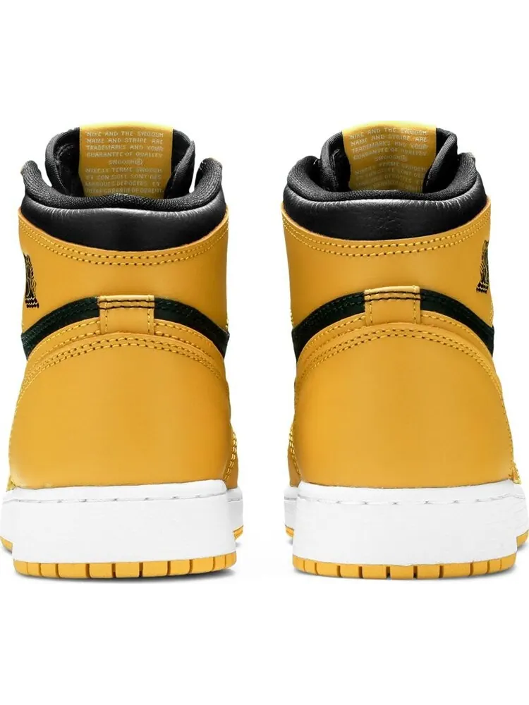 Кроссовки Air Jordan 1 Retro High OG GS Pollen — изображение 6 из 8, желтый