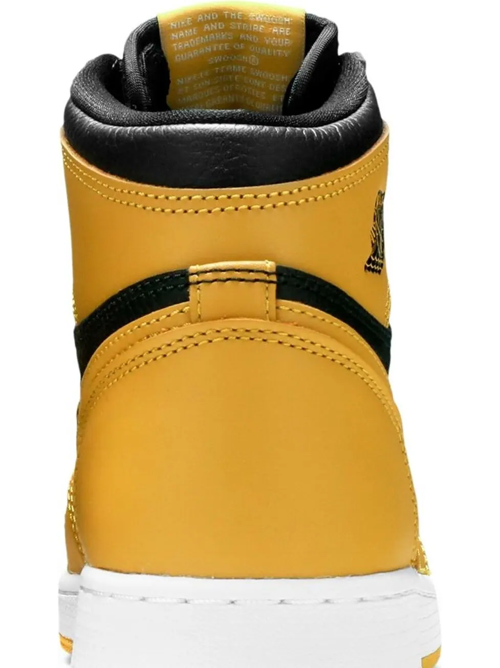 Кроссовки Air Jordan 1 Retro High OG GS Pollen — изображение 7 из 8, желтый