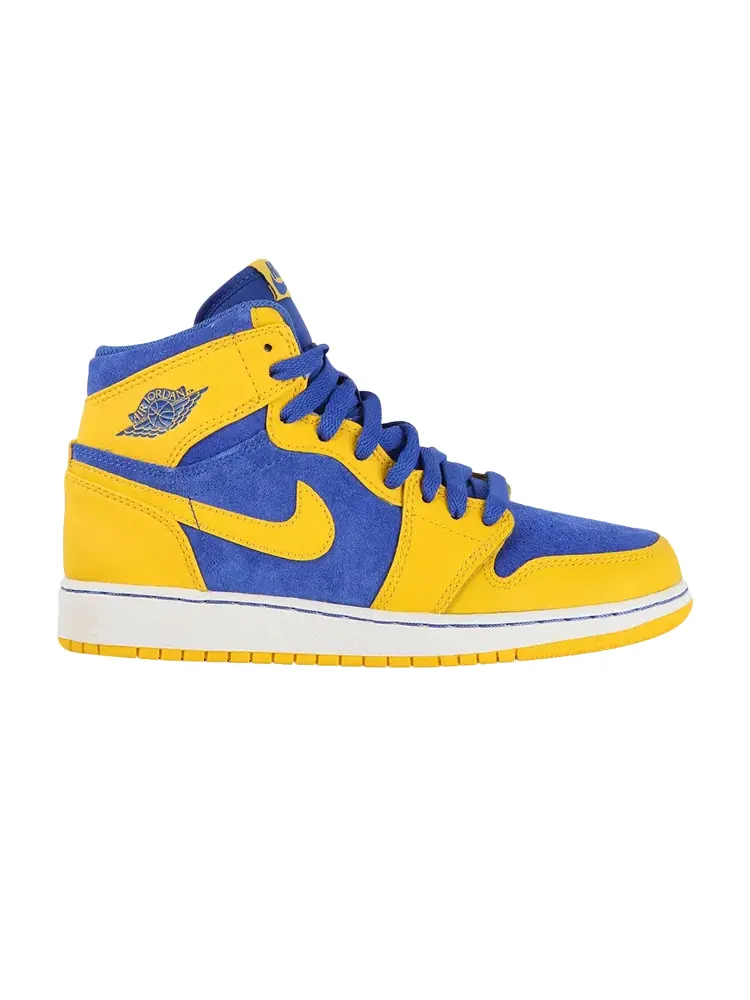 Кроссовки Air Jordan 1 Retro High OG BG 'Laney' — изображение 1 из 1, желтый
