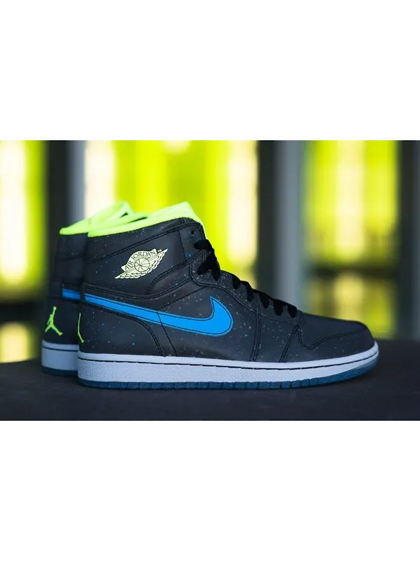 Кроссовки Air Jordan 1 Retro High 'BHM' — изображение 2 из 3, черный