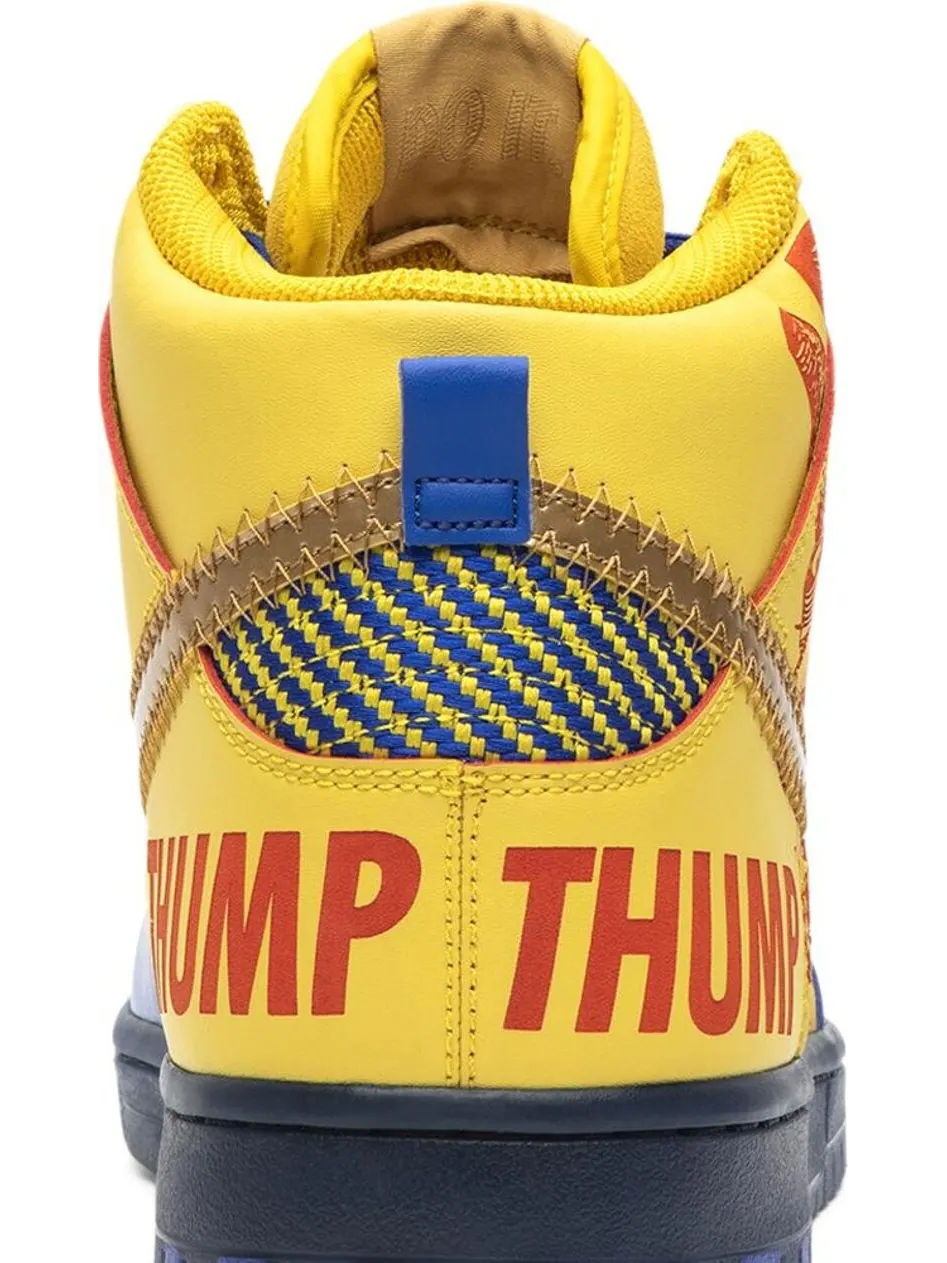 Кроссовки Nike Dunk High SB Retro 'Doernbecher' 2019 — изображение 7 из 8, желтый