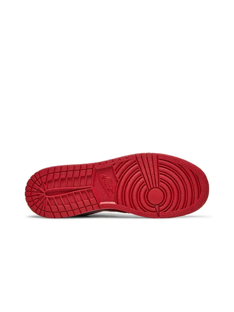 Кроссовки Air Jordan Air Jordan 1 Mid Premium GS 'Valentine's Day' — изображение 5 из 9, розовый/красный/белый