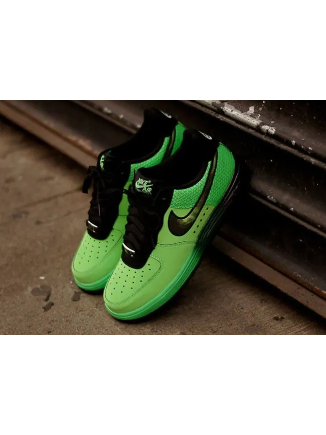 Кроссовки Nike Lunar Force 1 Leather 'Superhuman' — изображение 1 из 4, зеленый