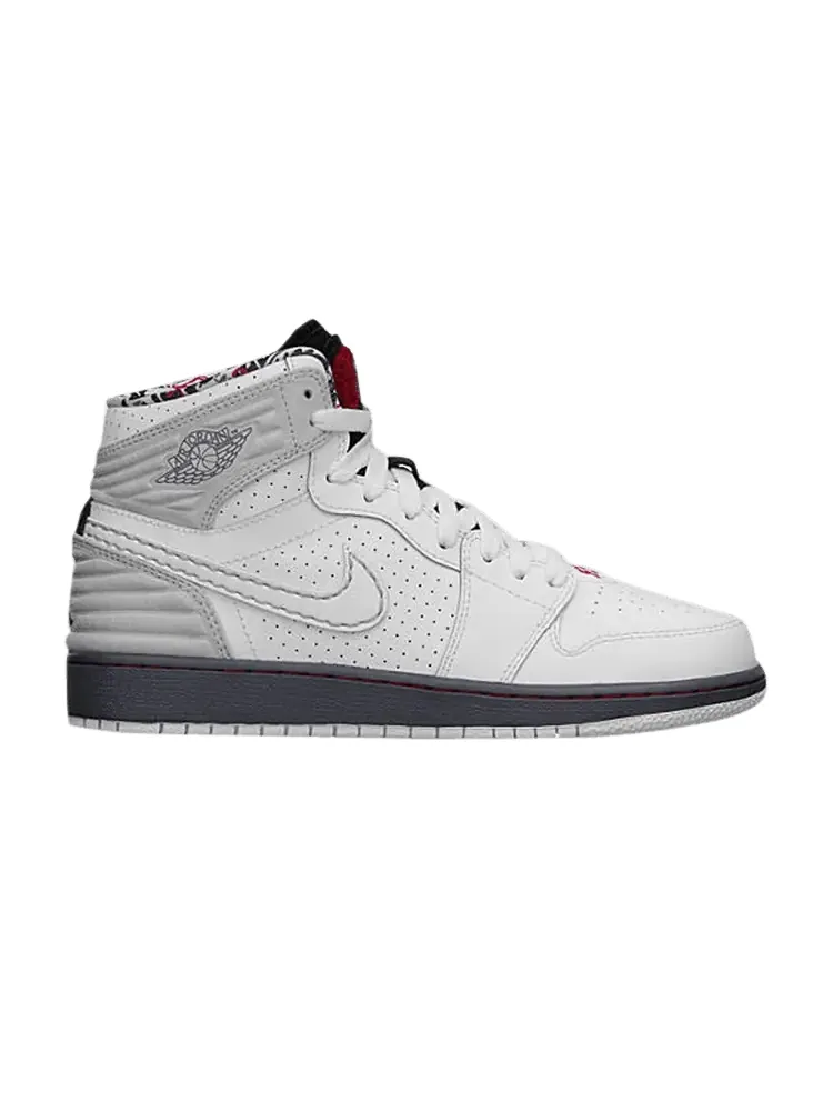 Кроссовки Air Jordan Air Jordan 1 Retro 93 GS 'BuGS Bunny' — изображение 1 из 1, черный/белый-красный