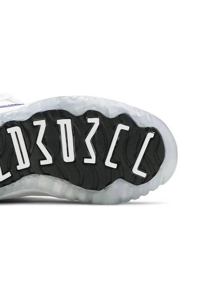 Кроссовки Air Jordan Air Jordan 11 Retro Low GG 'Concord Sketch' — изображение 6 из 9, белый//черный