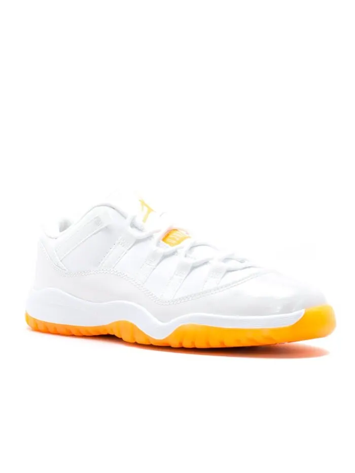 Кроссовки Air Jordan 11 Retro Low GP 'Citrus' — изображение 2 из 4, белый
