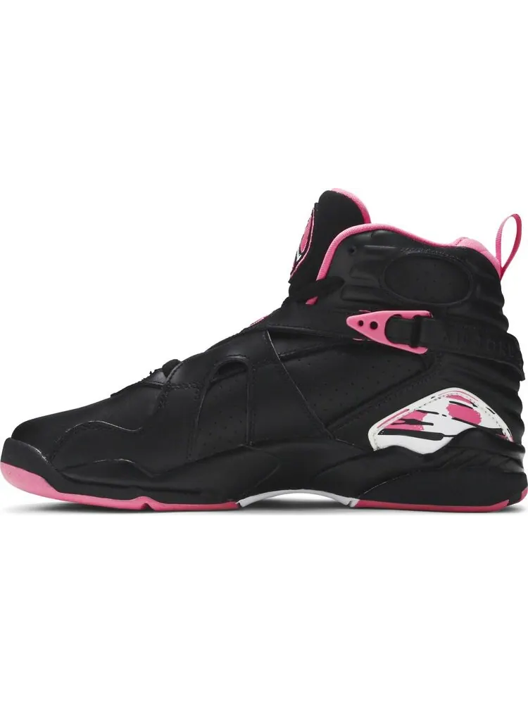 Кроссовки Air Jordan 8 Retro GS Pinksicle — изображение 3 из 8, черный