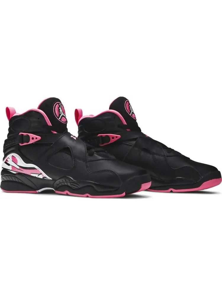 Кроссовки Air Jordan 8 Retro GS Pinksicle — изображение 8 из 8, черный