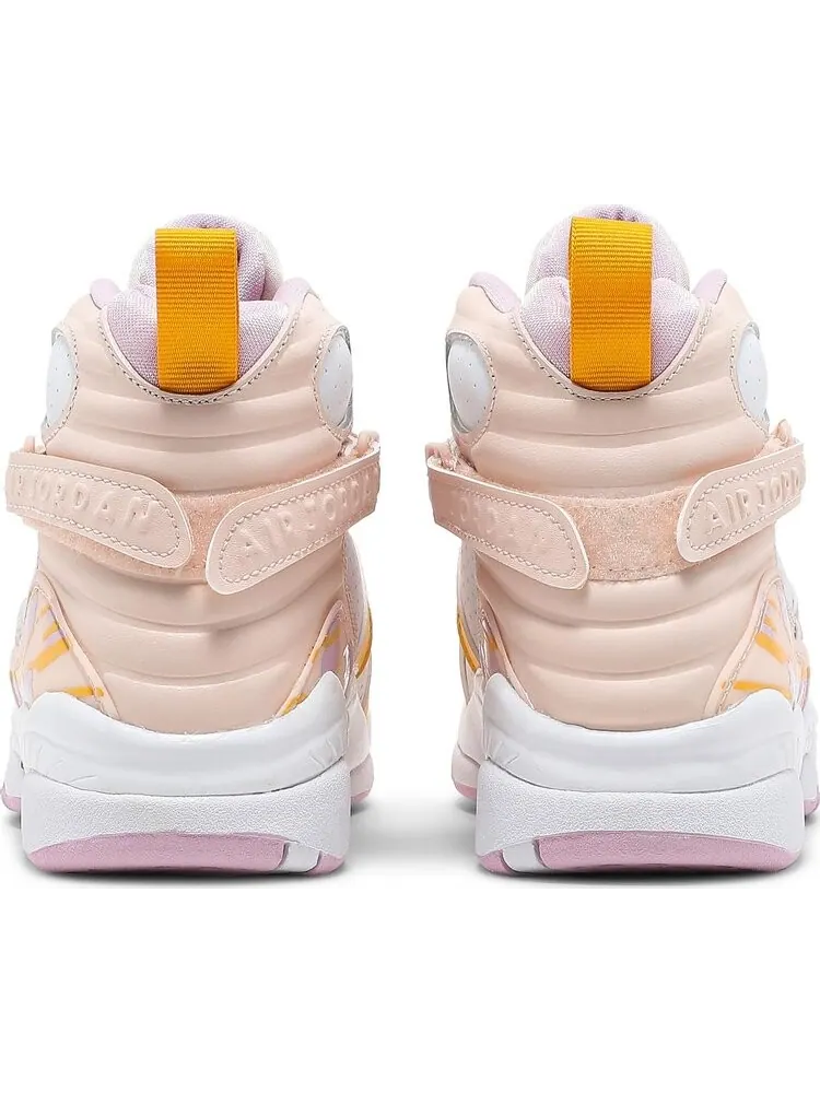 Кроссовки Air Jordan 8 Retro GS Light Arctic Pink — изображение 6 из 8, розовый
