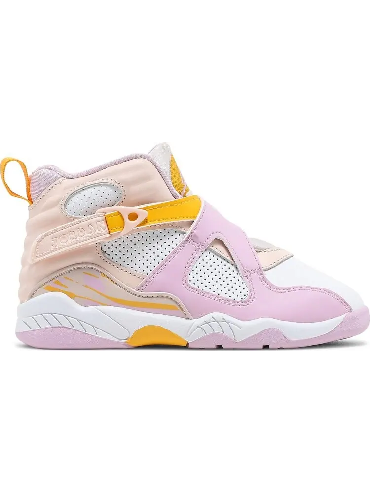 Кроссовки Air Jordan 8 Retro PS Light Arctic Pink — изображение 1 из 8, розовый