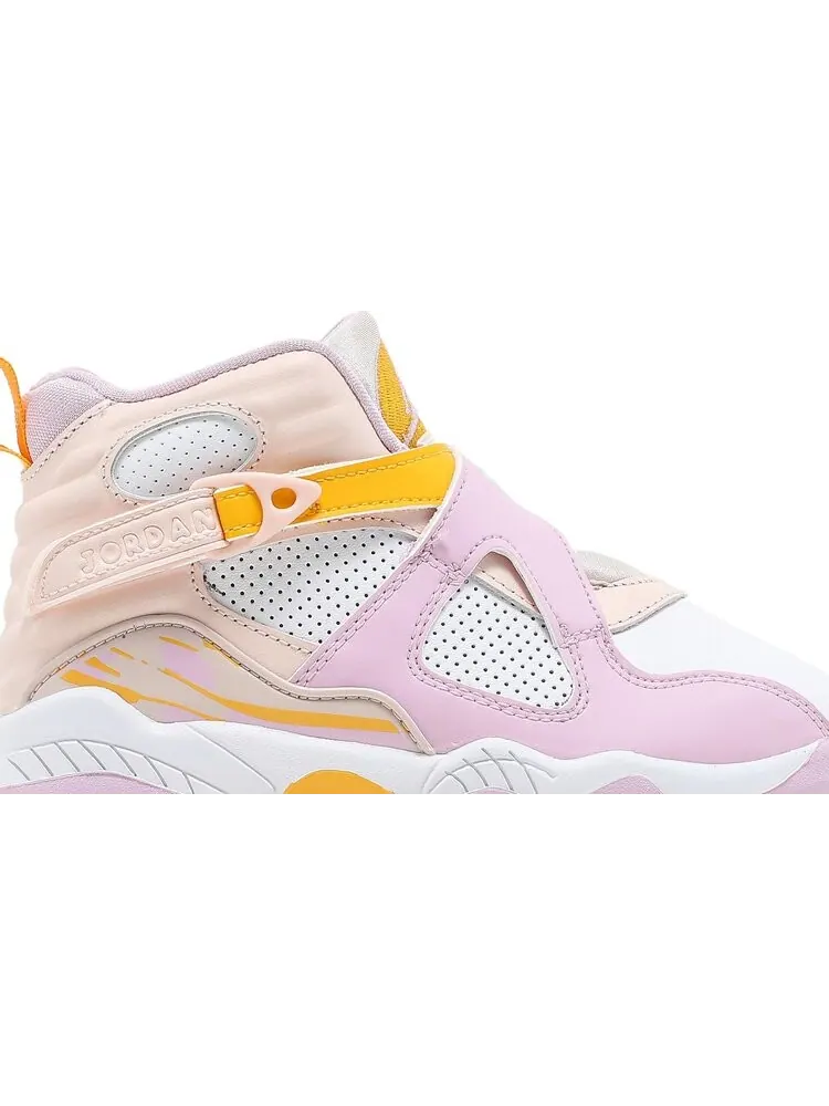 Кроссовки Air Jordan 8 Retro PS Light Arctic Pink — изображение 2 из 8, розовый