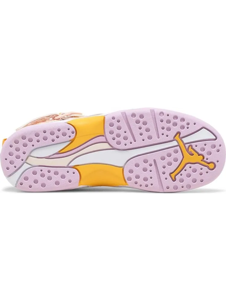 Кроссовки Air Jordan 8 Retro PS Light Arctic Pink — изображение 4 из 8, розовый