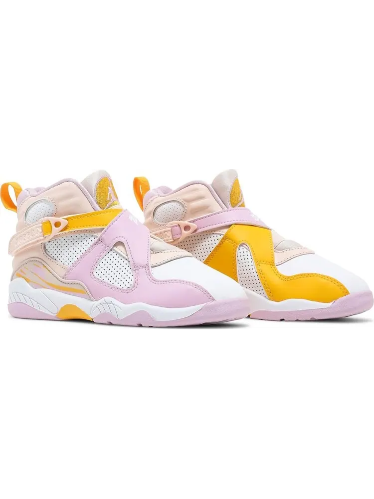 Кроссовки Air Jordan 8 Retro PS Light Arctic Pink — изображение 8 из 8, розовый