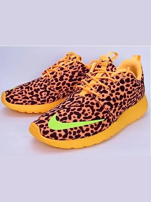 Кроссовки Nike Roshe One Fb 'Leopard' — изображение 2 из 4, черный