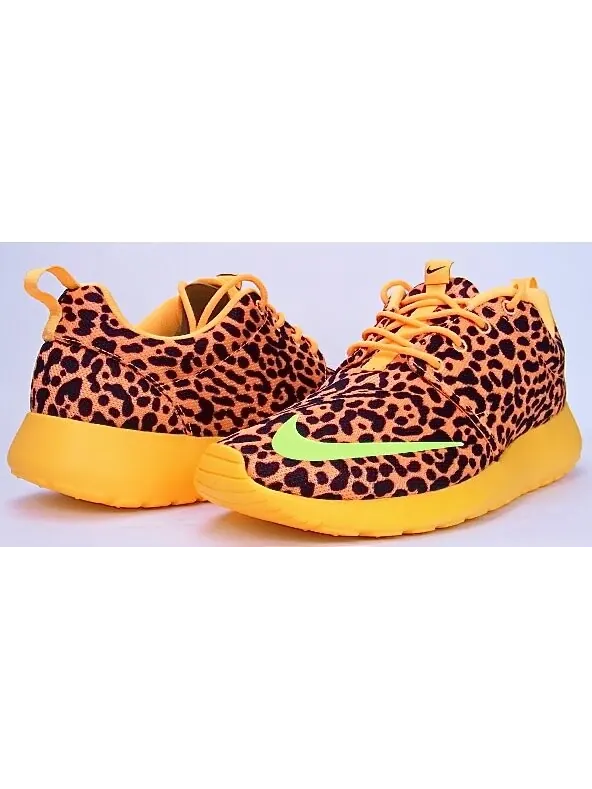 Кроссовки Nike Roshe One Fb 'Leopard' — изображение 3 из 4, черный