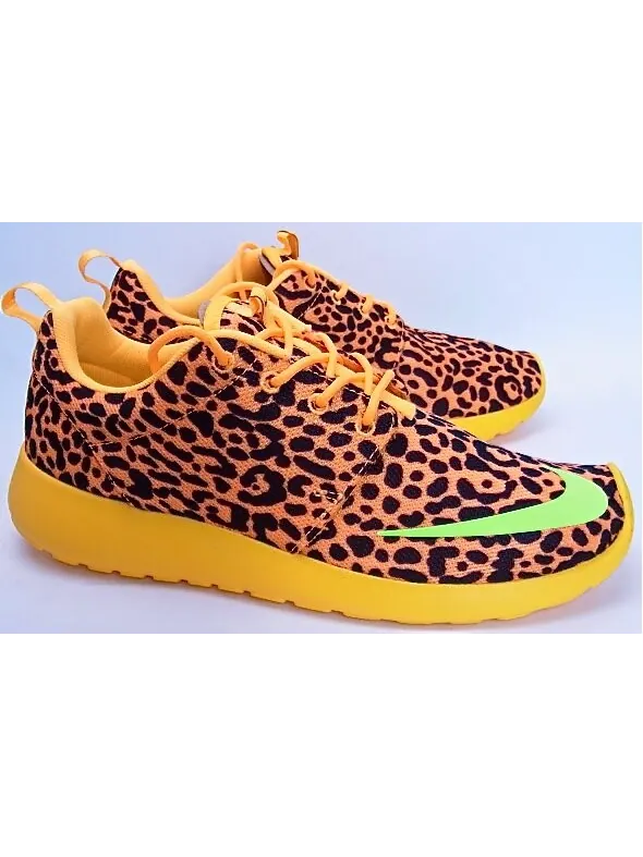Кроссовки Nike Roshe One Fb 'Leopard' — изображение 4 из 4, черный