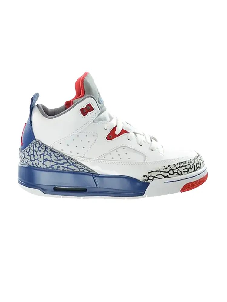 Кроссовки Air Jordan Sons of Mars Low 'True Blue' GS — изображение 1 из 1, белый