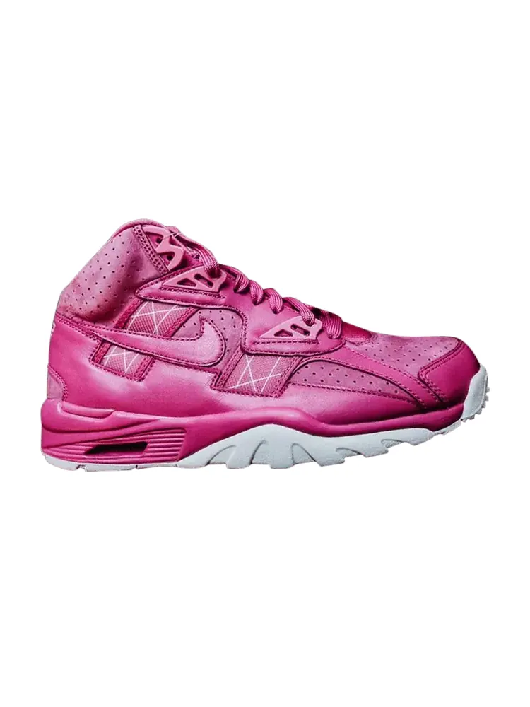 Кроссовки Nike SRcares x Air Trainer SC High QS 'Pink Fire' — изображение 1 из 1, розовый/розовый