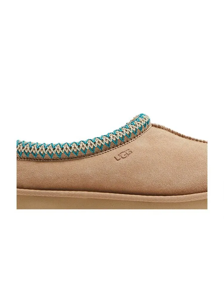 Шлепанцы UGG Wmns Tasman Slipper Driftwood White Pepper — изображение 2 из 6, желто-коричневый