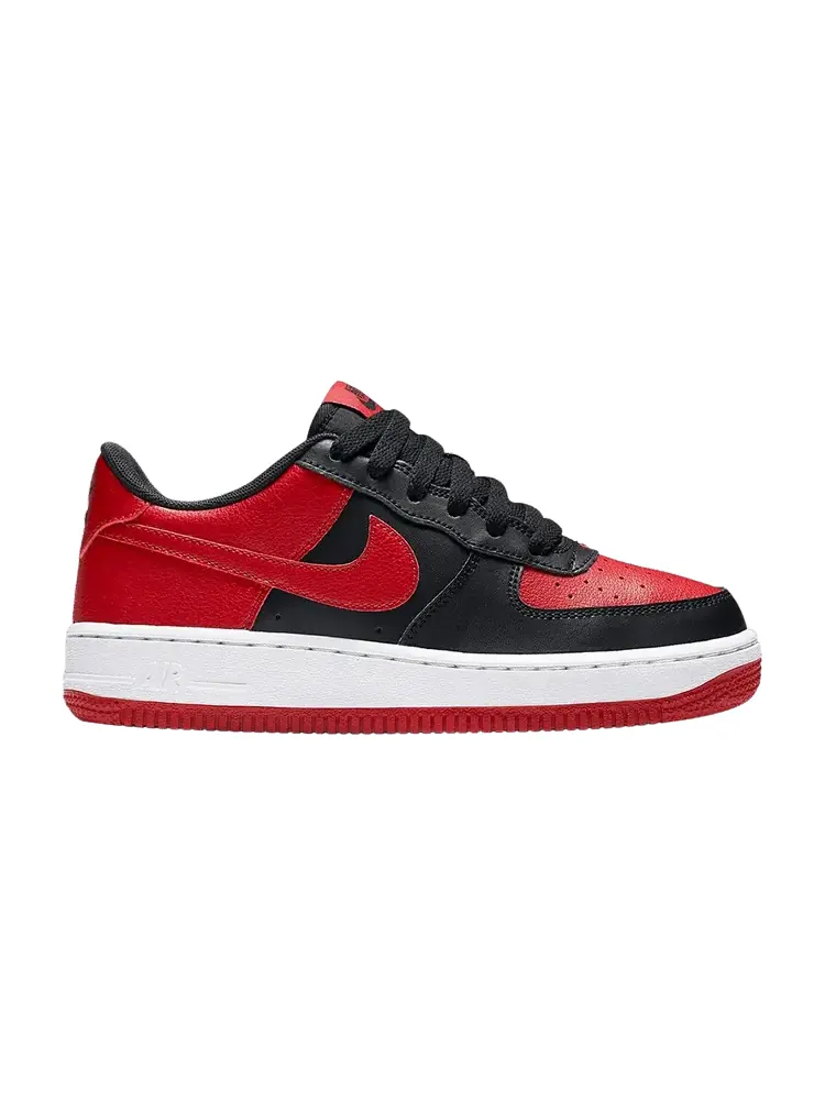 Кроссовки Nike Air Force 1 GS 'Black Gym Red' — изображение 1 из 1, черный/красный-белый