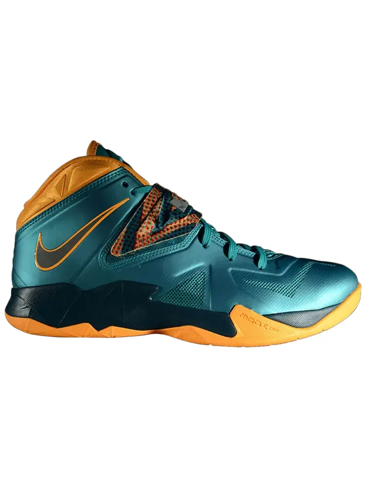 Кроссовки Nike Zoom LeBron Soldier 7 'Nightshade' — изображение 1 из 1, зеленый