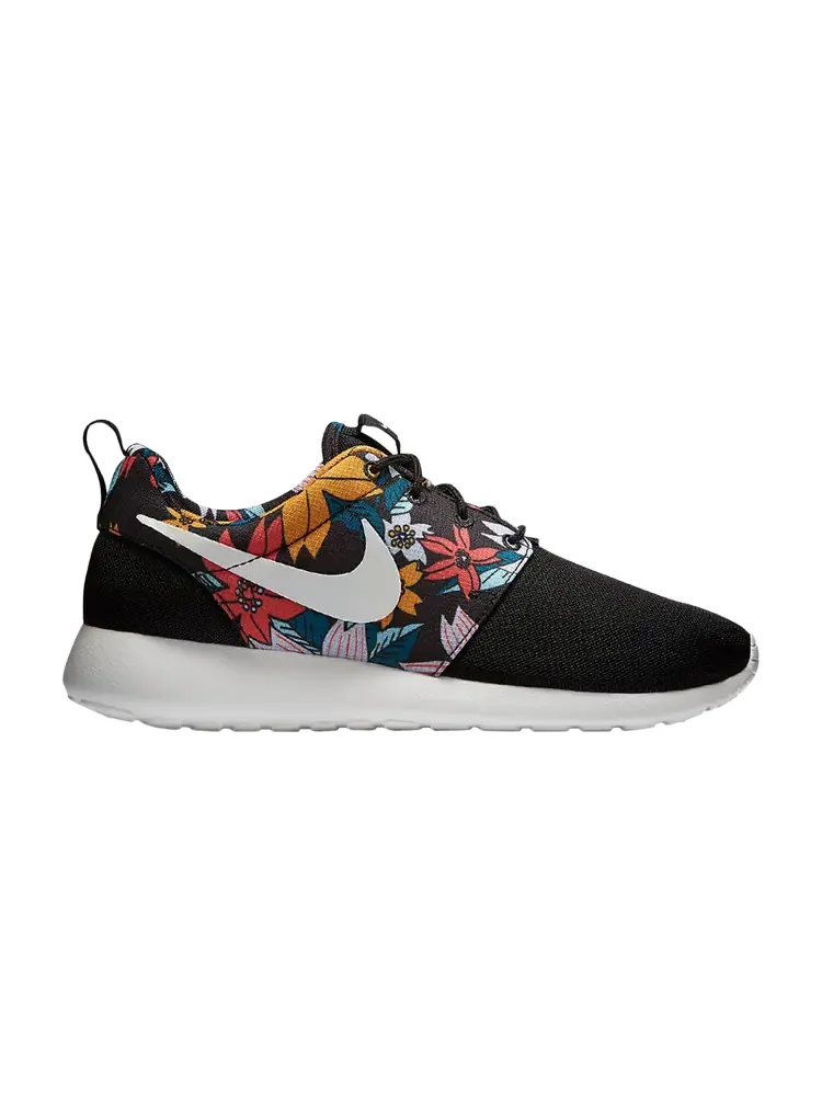 Кроссовки Nike Wmns Roshe Run Print 'Aloha' — изображение 1 из 1, черный