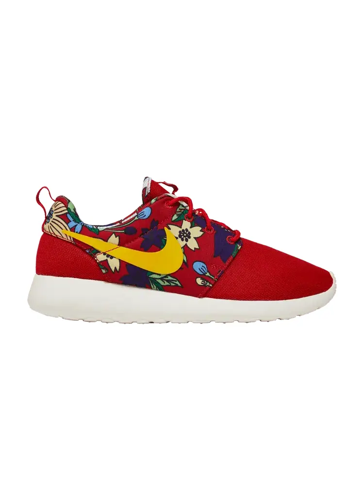 Кроссовки Nike Wmns Roshe One Print 'Aloha Pack' — изображение 1 из 9, красный/желтый
