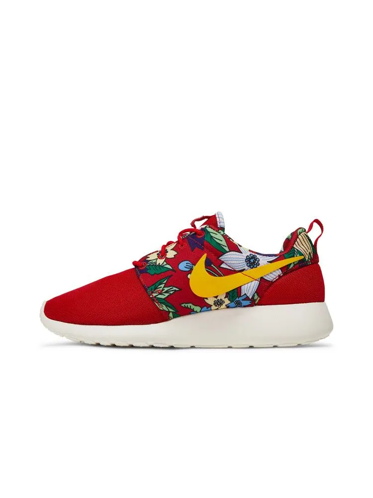 Кроссовки Nike Wmns Roshe One Print 'Aloha Pack' — изображение 4 из 9, красный/желтый