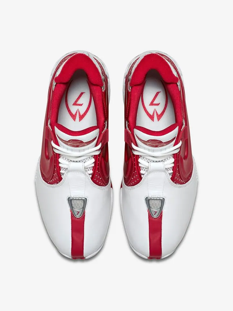 Кроссовки Air Zoom Vick 2 'White Varsity Red' — изображение 3 из 5, белый красный