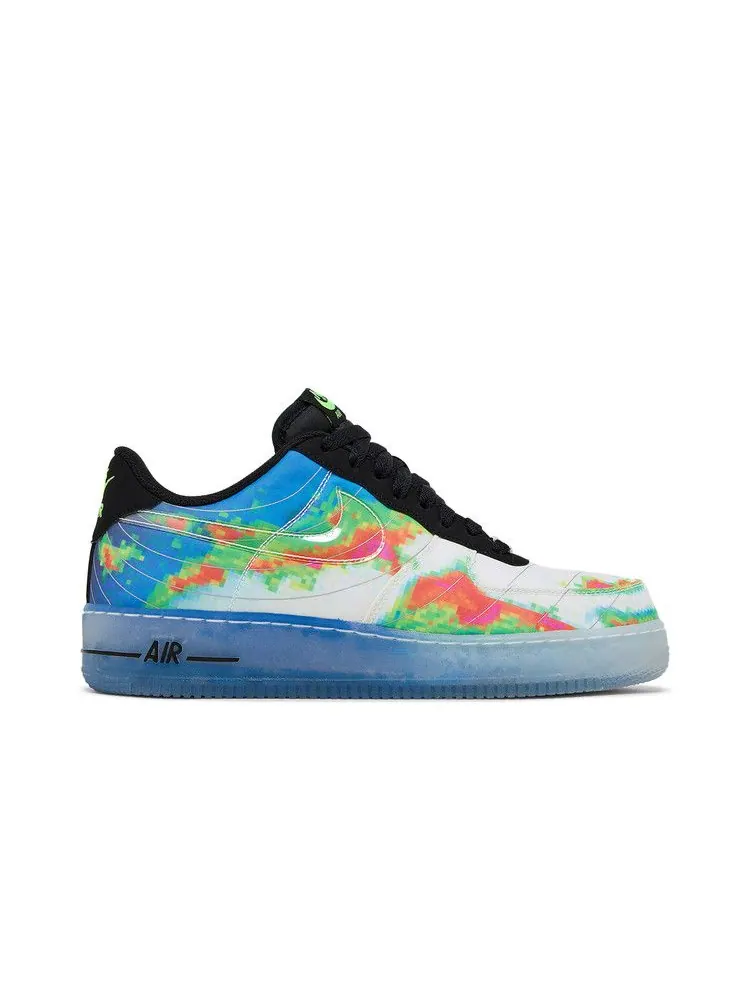 Кроссовки Nike Air Force 1 Comfort Prm W-Man 'Weatherman' — изображение 2 из 9, белый/красный
