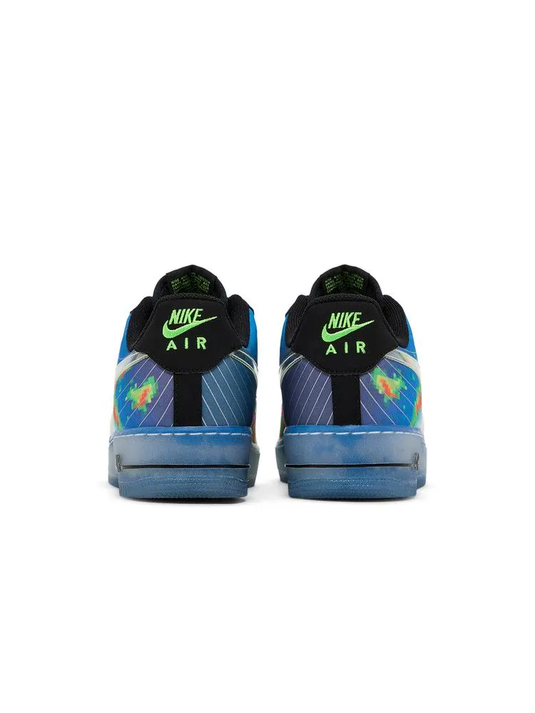 Кроссовки Nike Air Force 1 Comfort Prm W-Man 'Weatherman' — изображение 7 из 9, белый/красный