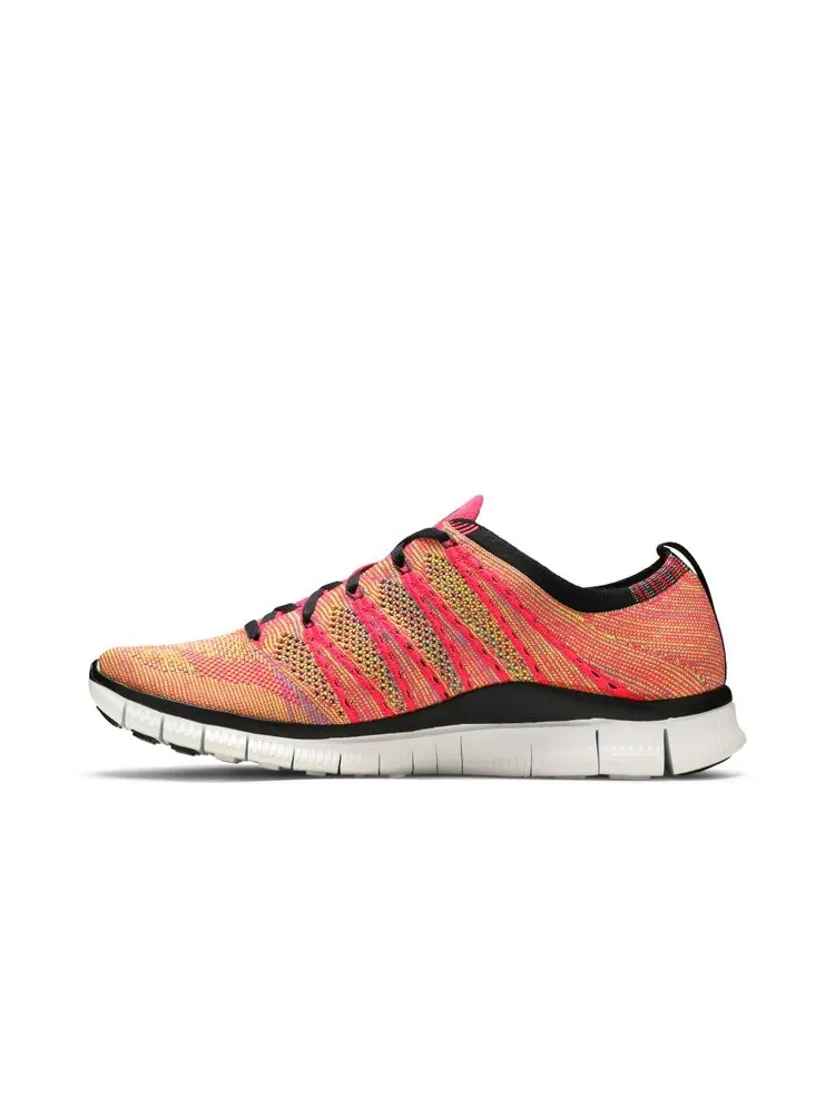 Кроссовки Nike Free Flyknit NSW 'Pink Flash' — изображение 3 из 4, розовый